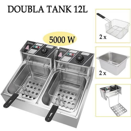 5000w 12l electric deep fryer - deep,