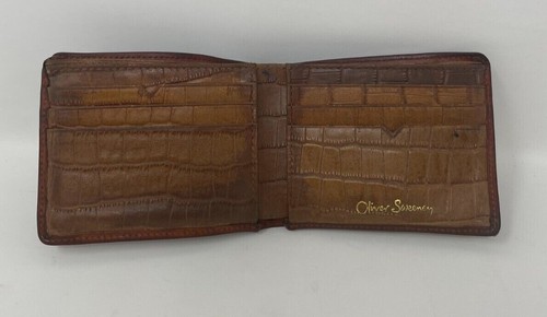 Oliver sweeney tan wallet mens - oliver,