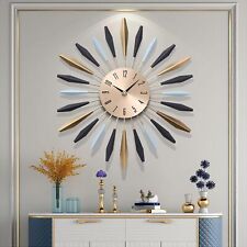 XL Large 55cm Metal Wall Clock
