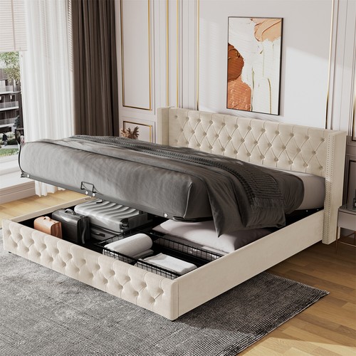 Ottoman bed gas lift - ottoman, storage