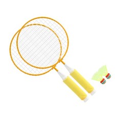 Children Kids Badminton Racket Set Large Mesh Kids Badminton Racket For Indoor