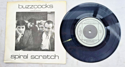 Buzzcocks spiral scratch 7 - "spiral, scratch"