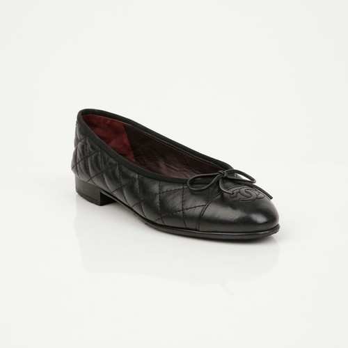 Chanel quilted ballerina - quilted, flat