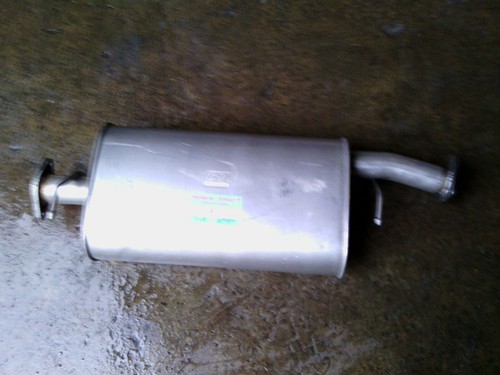 Exhaust centre silencer box - silencer,