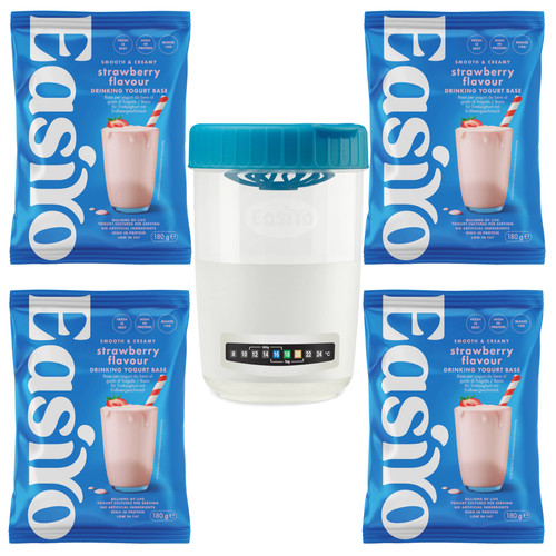 Easiyo drinking yoghurt set - drinking,