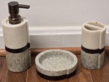 Faux Concrete Bath Accessory