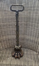 Antique Brass Hairy Lion Paw Lion Doorstop Architectural Salvage Victorian 
