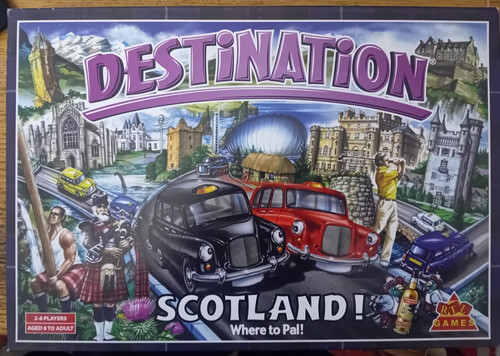 Destination scotland card - destination,