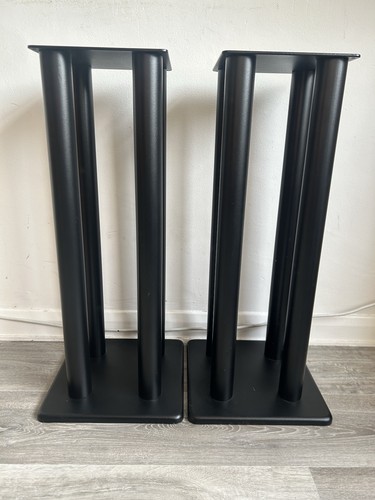 Solid steel speaker - solid, stands