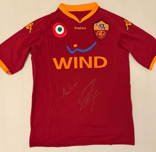 Roma ludovic giuly signed - giuly,