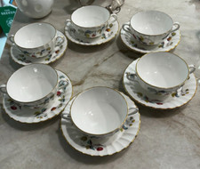 6 Royal Worcester Strawberry