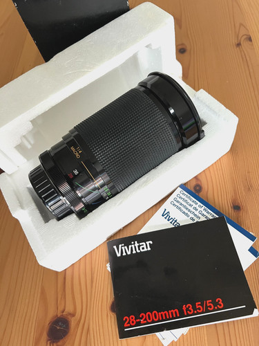 Vivitar 200mm f 5 3 - 28-200mm, f:3,5-f:5.3