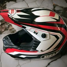 BELL SX-1 Helmet in Red - LARGE - Hardly Worn - MX, BMX, DH...