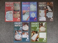 Vintage - 5 x Crochet Monthly