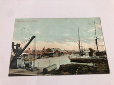 GOOLE Railway Dock 1909 vintage postcard