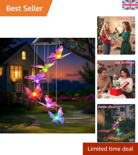 Charming solar butterfly wind - solar,