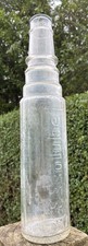 Vintage Automobilia Essolube 31cm Glass Oil Bottle Anglo American Oil Co. Ltd