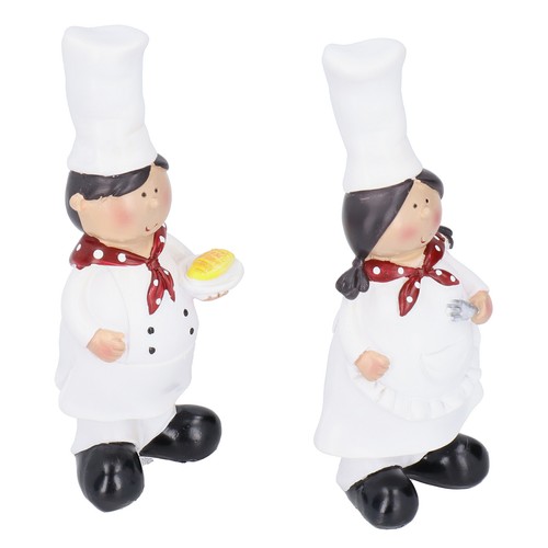 Resin couple chef - resin,