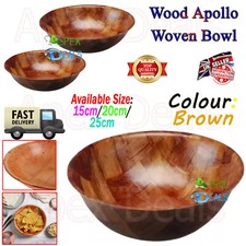 25cm wooden woven - 15/20/25cm,