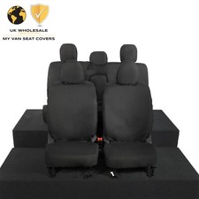 MITSUBISHI L200 TROJAN (2025 ON) TAILORED FRONT & REAR SEAT COVERS 205-206