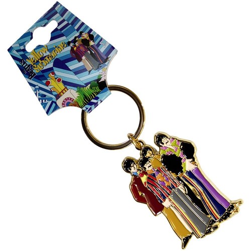 The beatles metal keyring - metal,
