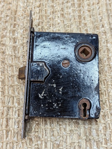 Antique interior mortise lock - antique,