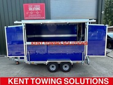 New Tickners Catering Exhibition Trailer 10x6x6.5ft + Electrics + Added Extras