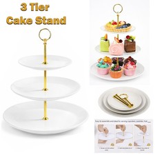 3 Tier Cake Stand Ceramic