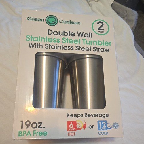 Green canteen tumblers - canteen,