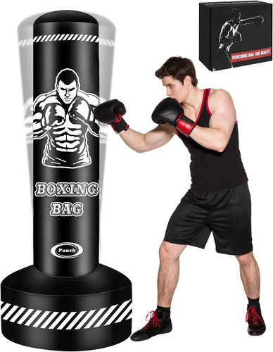 180cm freestanding boxing bag - boxing,