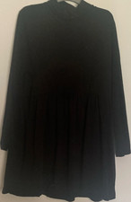 Black Fit & Flare Dress High