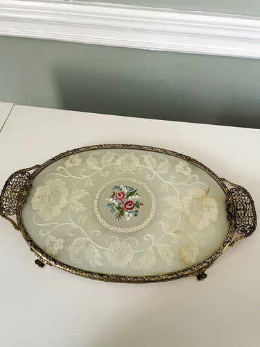 Vintage petit point dressing - vintage,