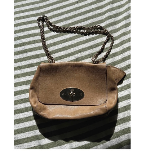 Mulberry tan pebbled - pebbled, leather