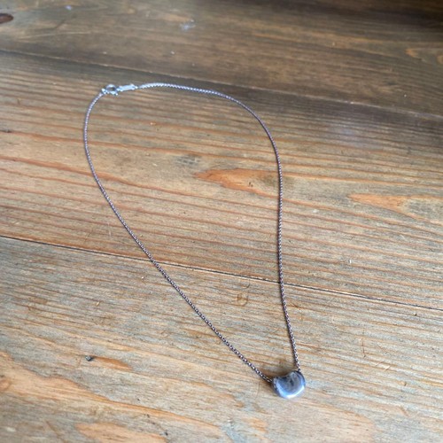 Tiffany bean necklace - &,