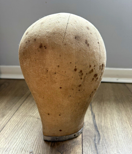Vintage millinery head hat - head,