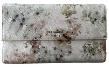 Ted Baker Travel Organiser Passport Holder Wallet  white/pink floral design VGC