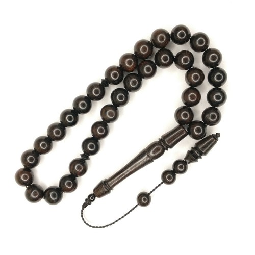 Ebony tree wood prayer - 33,