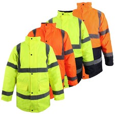 Hi Vis Bomber Jacket High