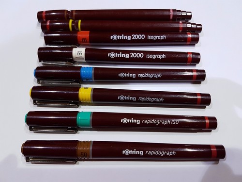 Rotring rapidograph isograph - rotring,