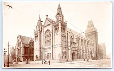 Manchester  University  Real Photo Postcard Ma 80