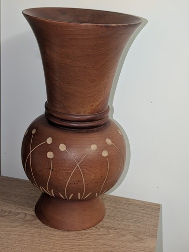 Wooden vintage hand carved - vintage,