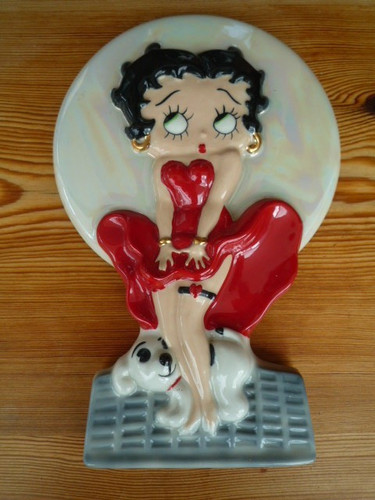 Vintage wade betty boop wall - betty,