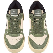 Sergio Tacchini Green Suede Trainer