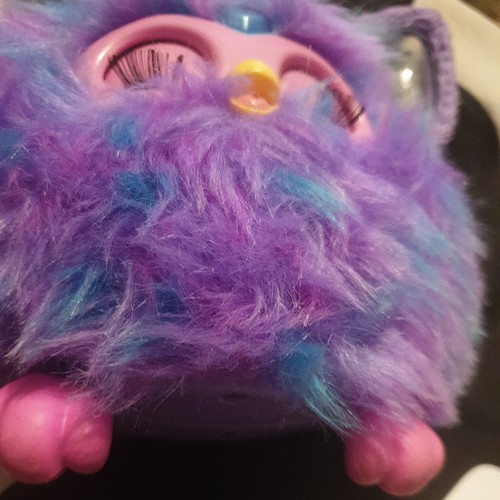 Furby purple interactive pet - purple,