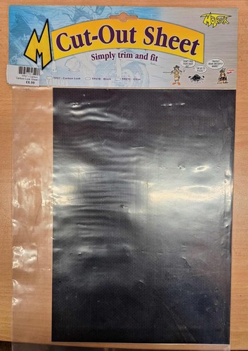 Motrax cutout sheet bodywork - cutout,