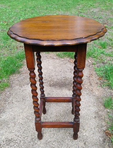 Vintage oak barley - oak, twist