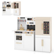 COSTWAY Kids Wooden Kitchen