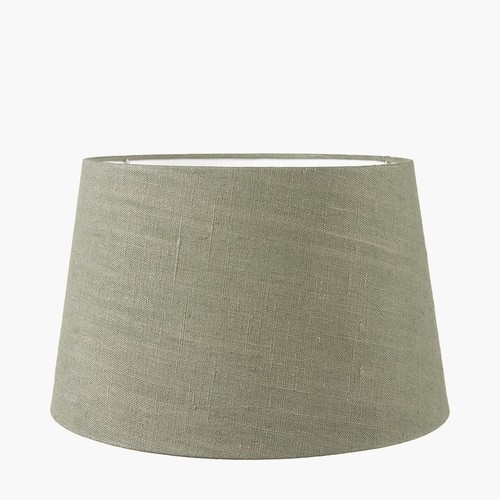 25cm sage green linen - green,