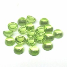 4pcs Natural Green Peridot 4mm