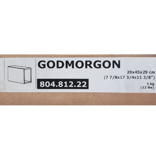 Ikea godmorgon open cabinet - godmorgon,